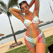 Spectra Fishnet Bodysuit - Exotique Femme
